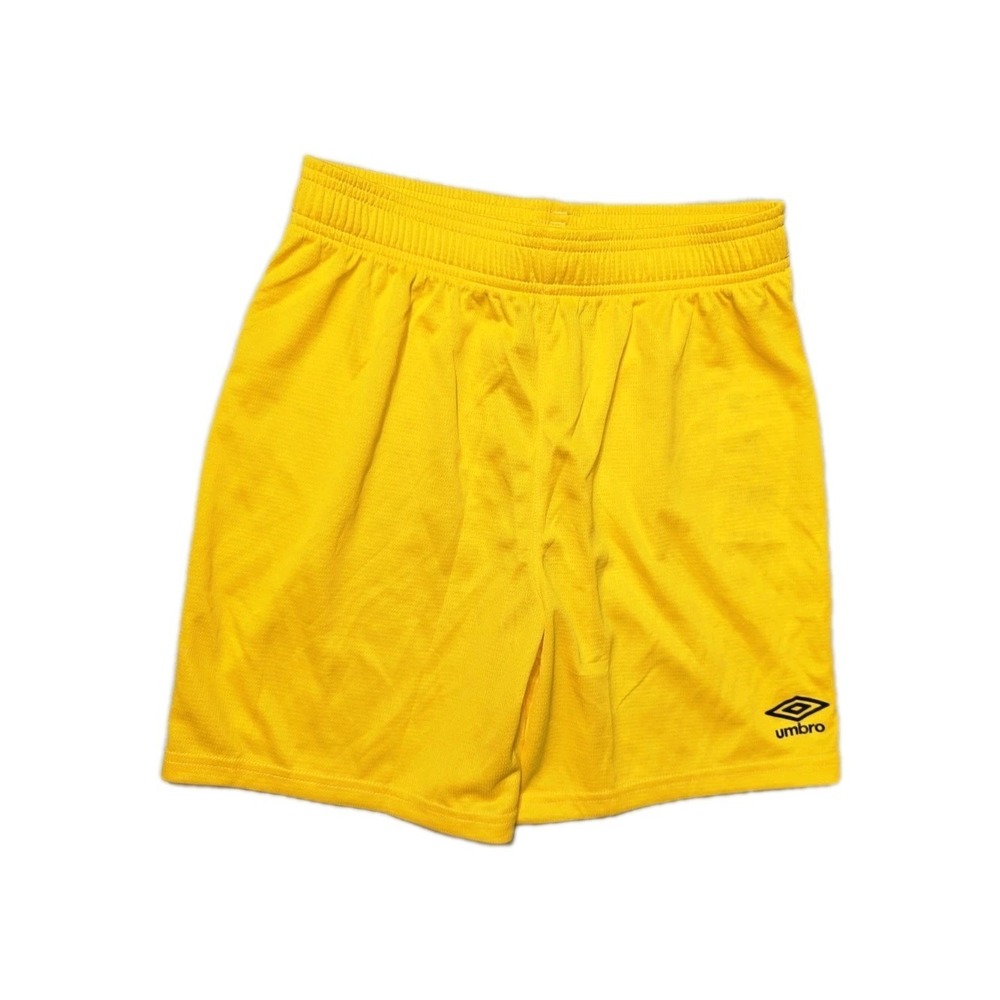 umbro shorts Boys Yellow M 10-12 Athletic Drawstrings